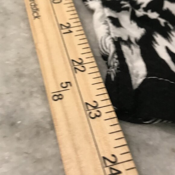 Island Planet Wide Leg Pants Womens Small Black Smocked Waist Pockets Beach Boho - Picture 12 of 12